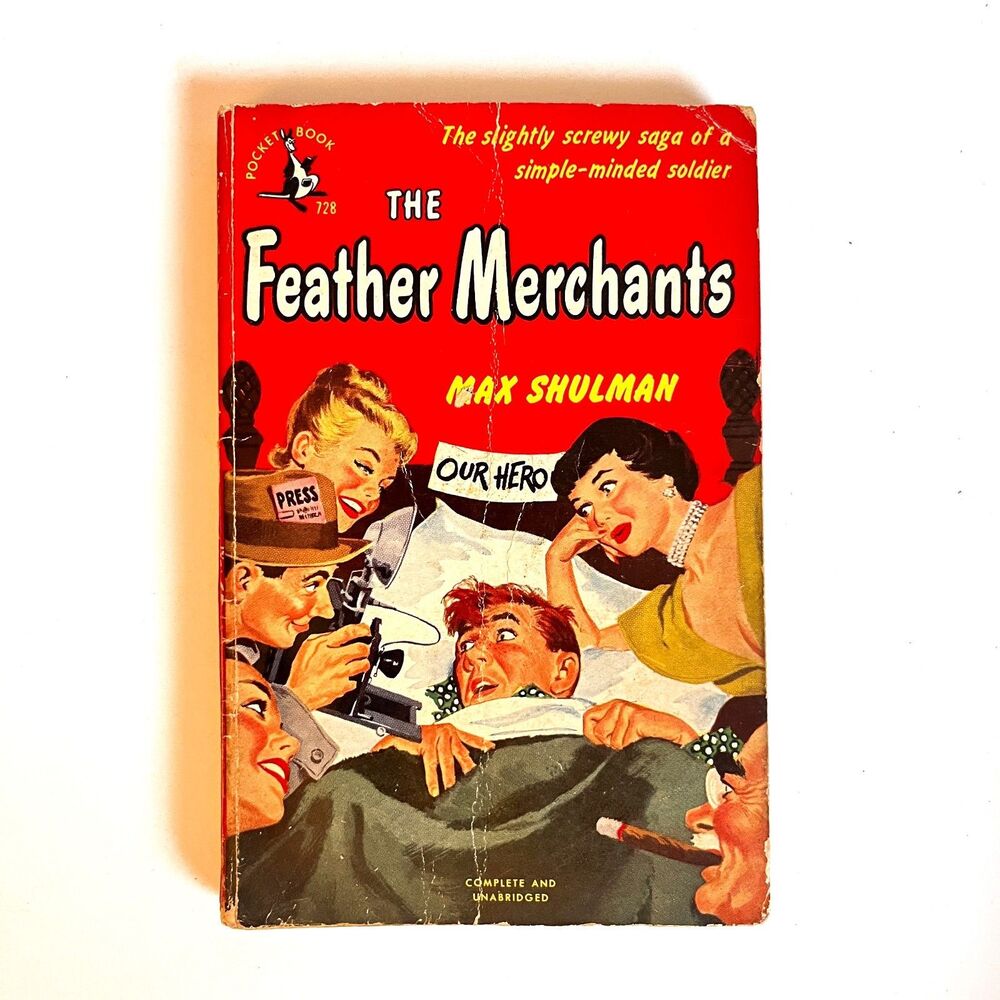 The Feather Merchants by Max Shulman Vintage October 1950